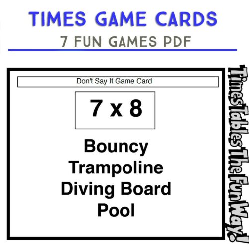 Times Game Cards